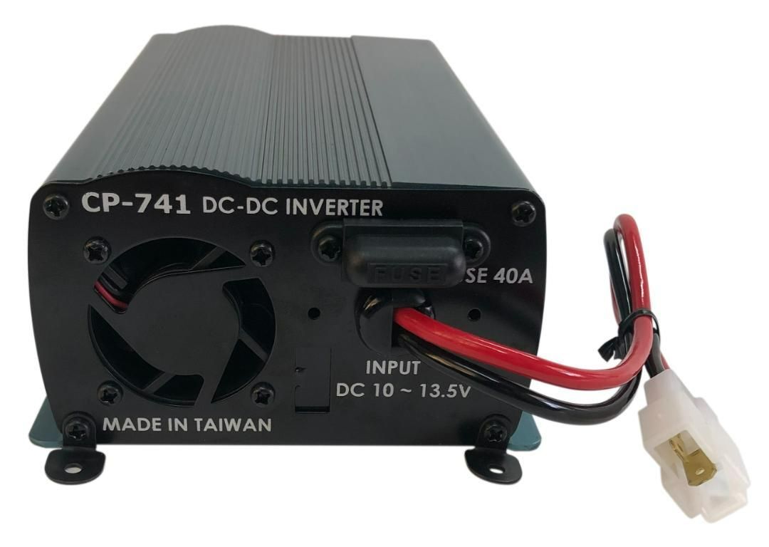 DC-DCアップバーター9V～13.5V⇒13.8V 安定化電源AM小型軽量MV - 自動車