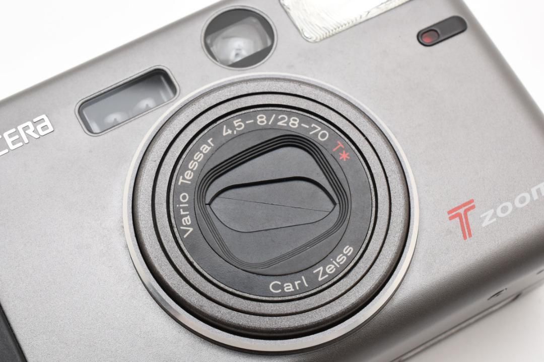 130】KYOCERA 京セラ T zoom Carl Zeiss カールツァイス コンパクト