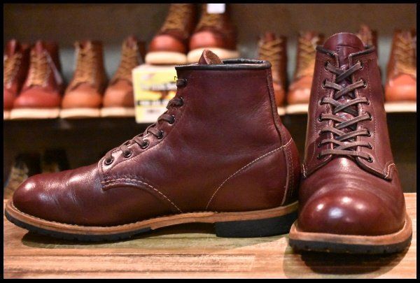 7.5D 良品 20年】レッドウィング 9411 ベックマン ブラックチェリー フェザーストーン プレーントゥ ブーツ redwing 9011  HOPESMORE【EE361】 - メルカリ