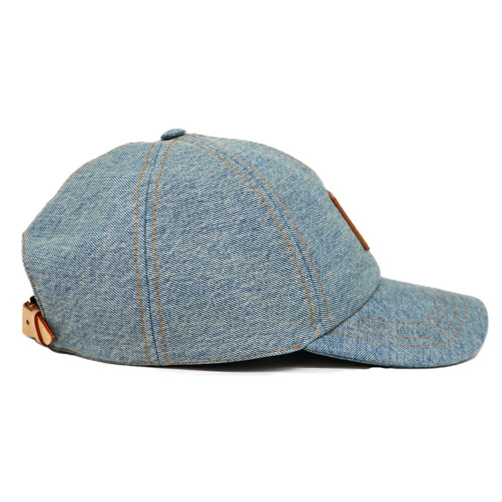 【リユース】LOUIS VUITTON キャップ ステープルズ M7914L LV Staples Denim Cap S00 - Accessories | LOUIS VUITTON