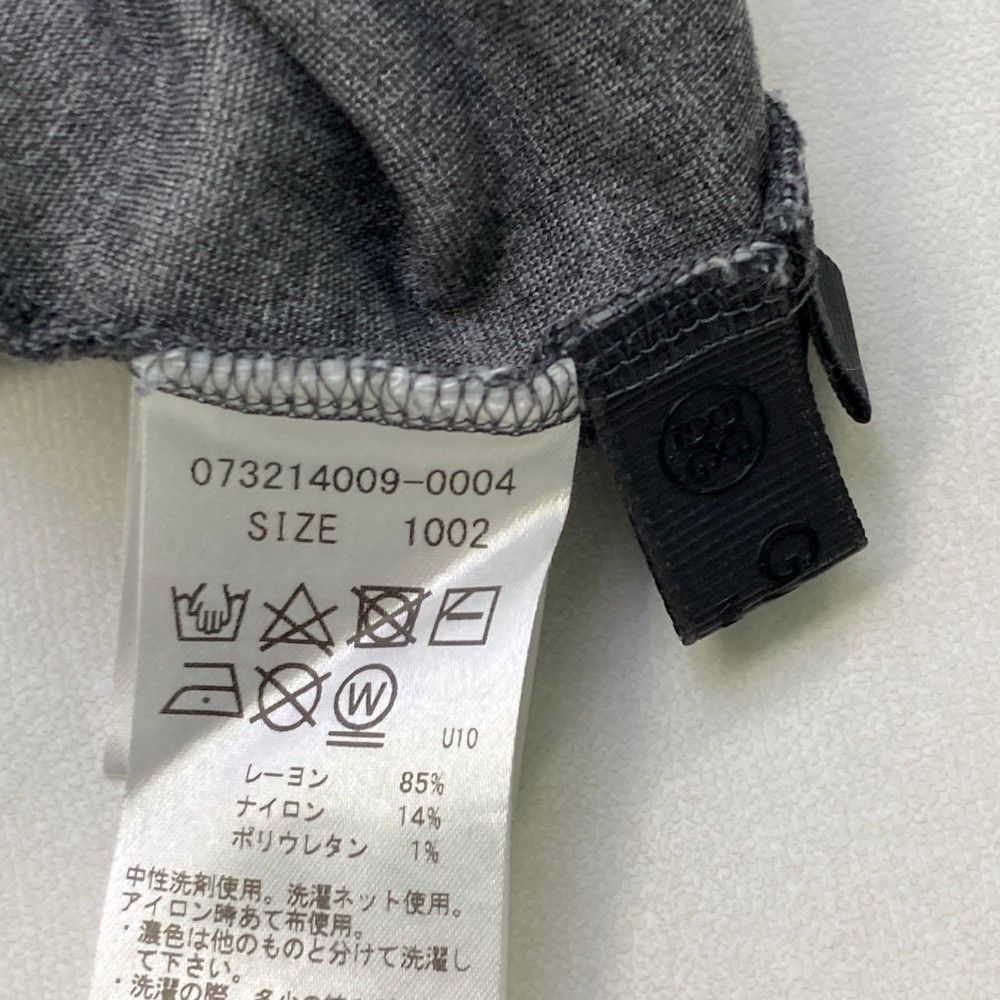 サイズ：2 G/FORE ジーフォア  モックネック 長袖Tシャツ  グレー系 [240101460184] ゴルフウェア メンズ ストスト サイズ：2 G/FORE ジーフォア モックネック 長袖Tシャツ グレー