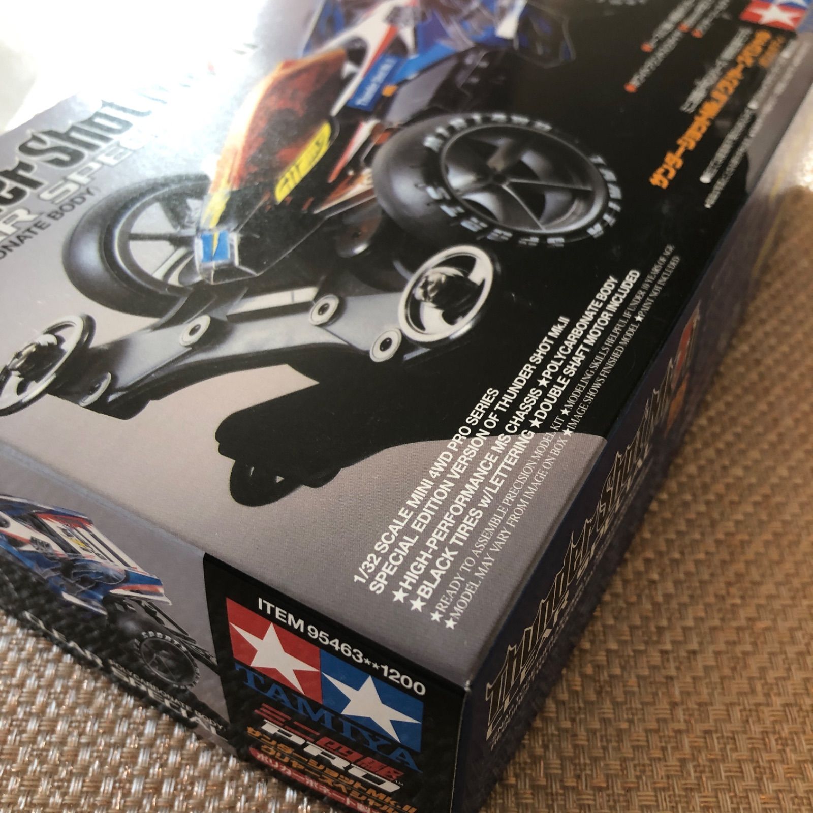 タミヤ ミニ四駆サンダーショットMk.Ⅱクリヤースペシャル(ポリカ 
