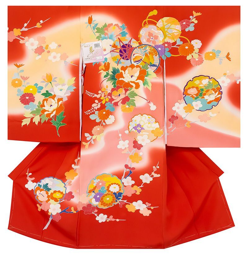 記念感謝祭☆京友禅工芸手描染多色濃淡ボカシ本盛金