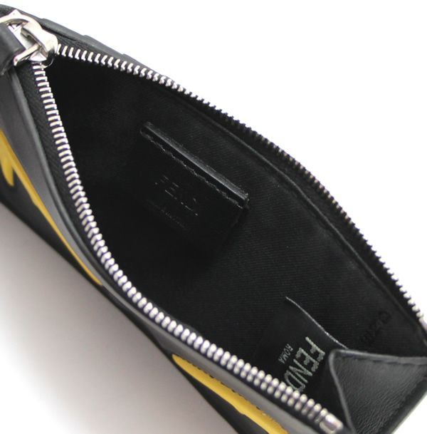 フェンディ バグズ アイ コインケース カードケース【63531】