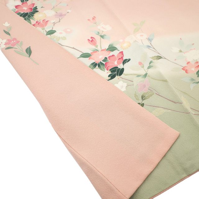 中古】 すごい値！ 訪問着 袷 リサイクル フォーマル 着物 正絹