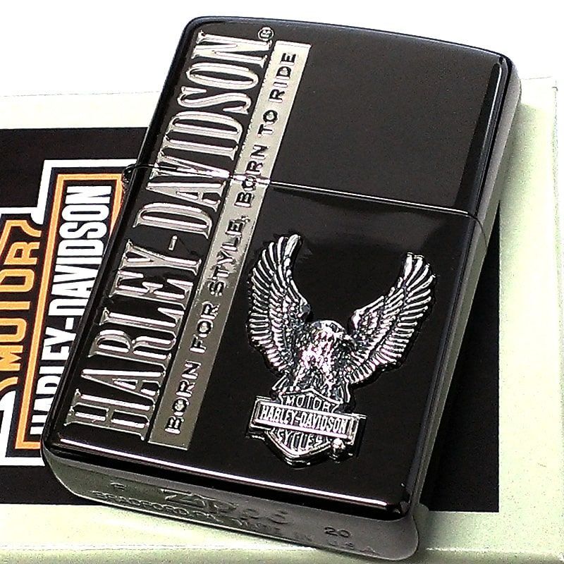 ZIPPO ライター ハーレー ダビッドソン イーグルメタル HARLEY 