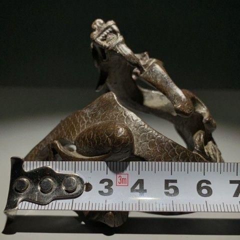 盤龍筆置き 筆入 古文房具 装飾品 工芸品 美術品 置物 - メルカリ