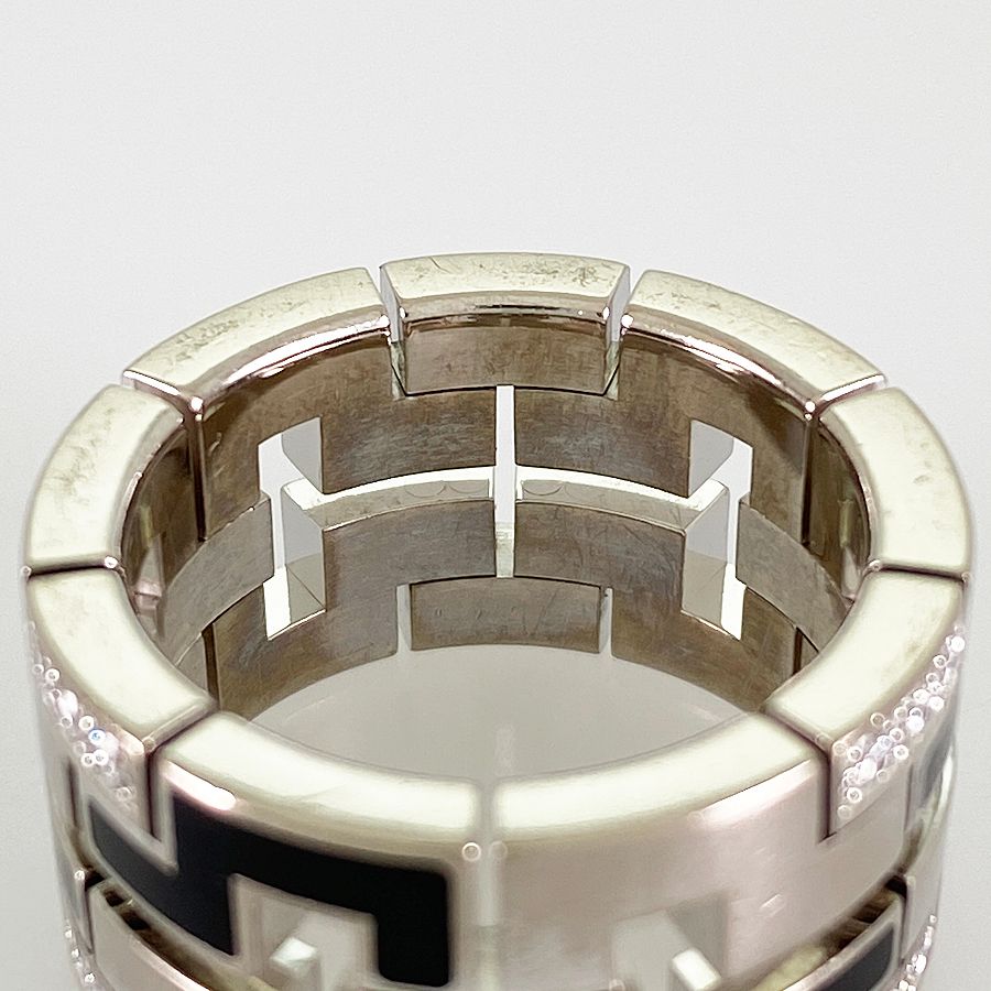 カルティエ CARTIER ドラゴンパドロック K18WG ダイヤモンド 9.5