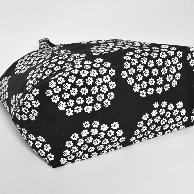 MARIMEKKO】 マリメッコ プケッティトートバッグ ブラック