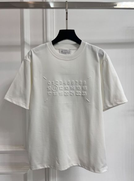 新品MM6 Maison Margiela Tシャツ 男女兼用 カジュアル ストリートファッション かわいい お洒落 衣装 メゾンマルジェラ