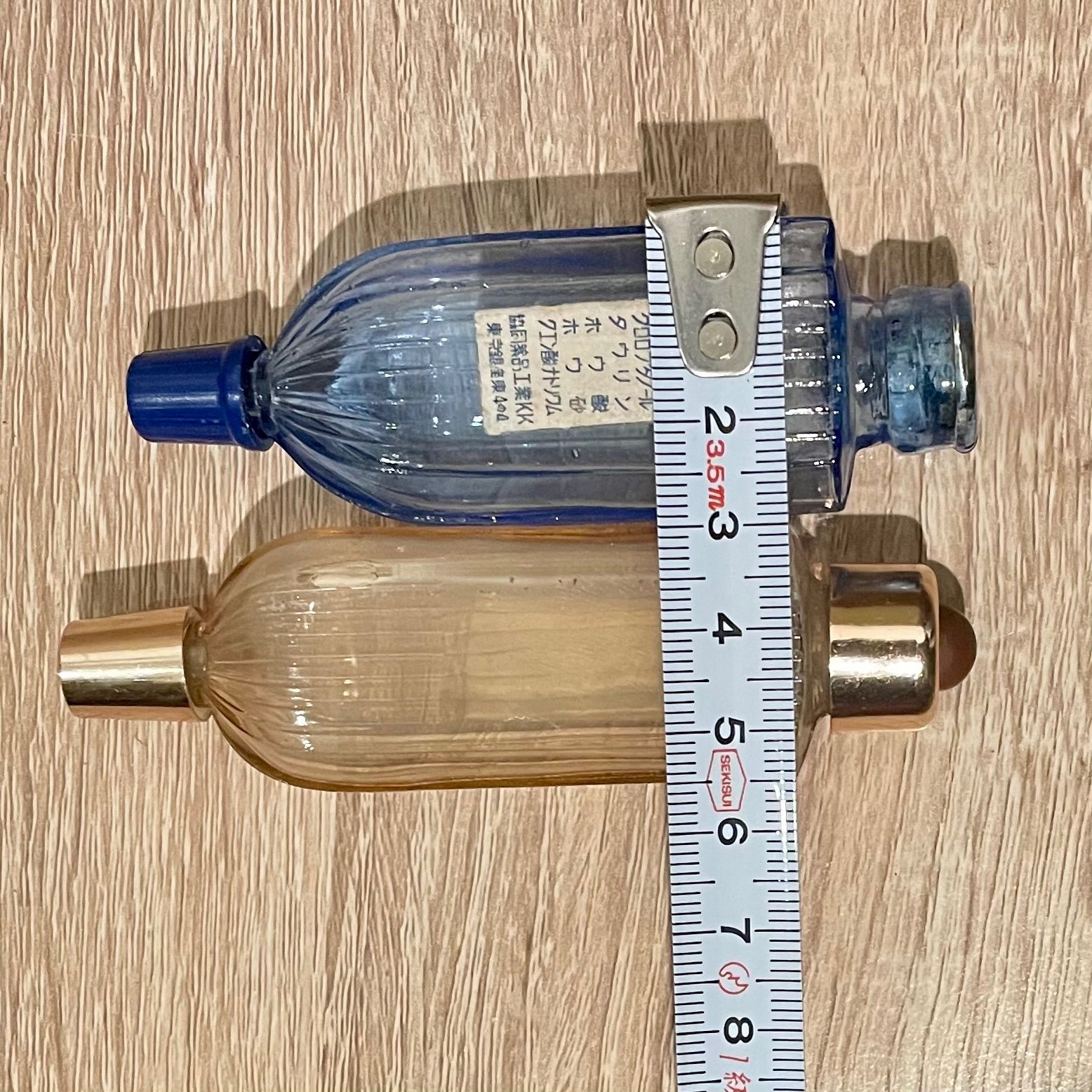 レトロ　瓶　目薬の瓶　9点 Amazon.co.jp: 昭和レトロ 1931年（昭和6年）ROHTOの刻印 ロート