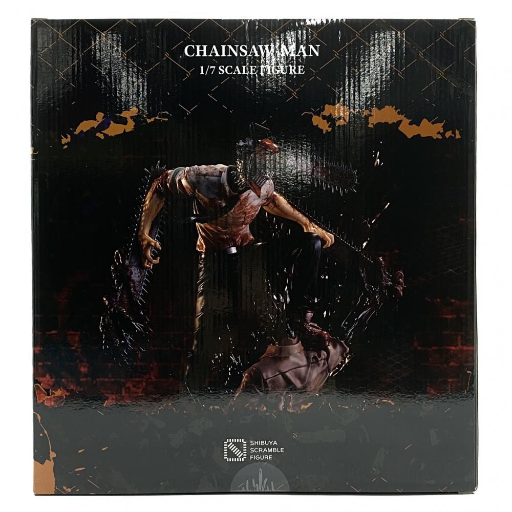 中古】【開封/特典付き】eStream チェンソーマン 1/7 SHIBUYA SCRAMBLE