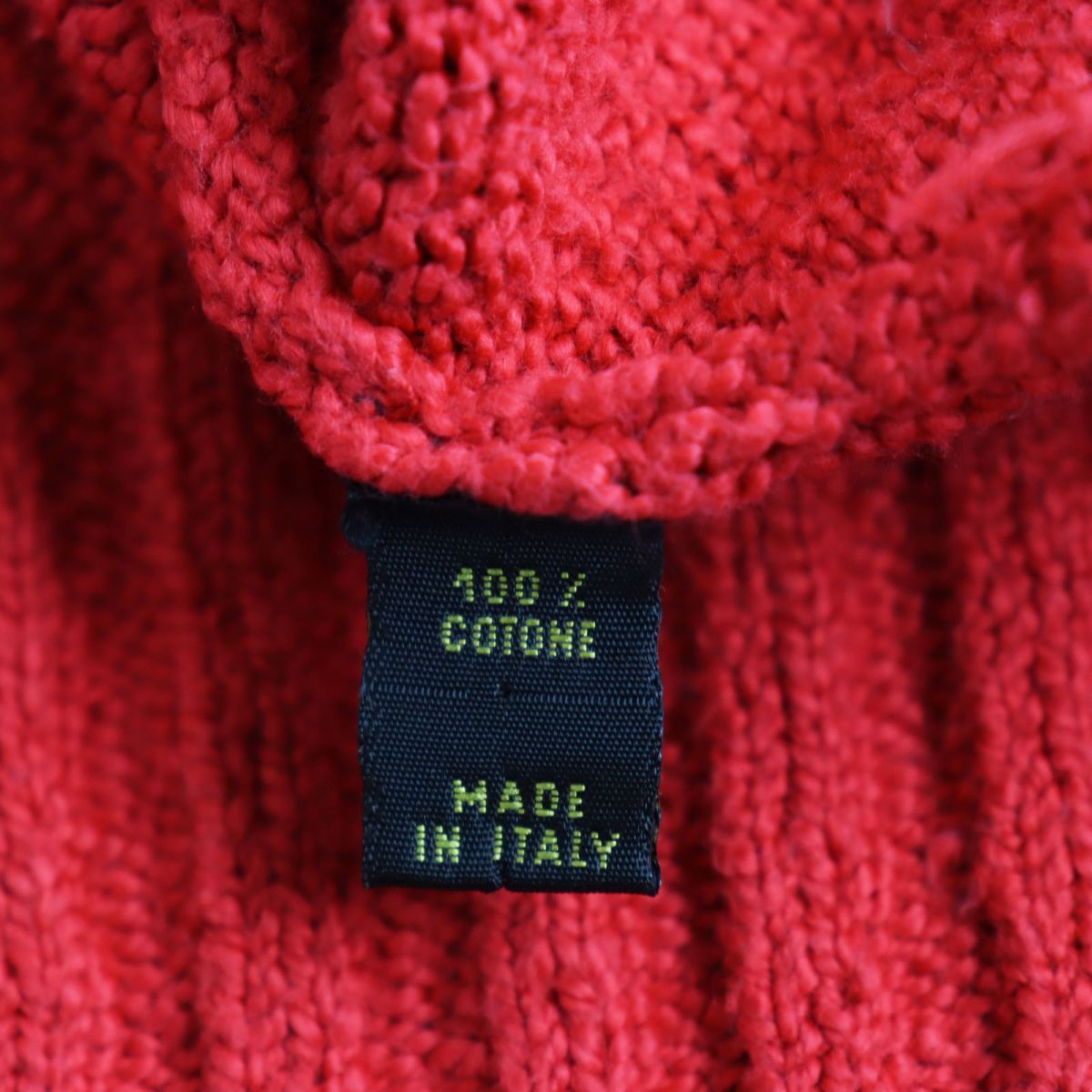 美品○Loro Piana ロロピアーナ コットン100％ クルーネック ロング 
