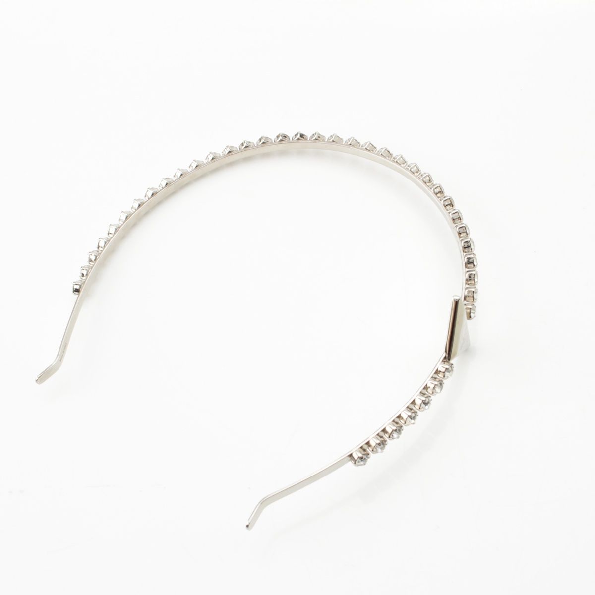 PRADA プラダ カチューシャ シルバー 【公式通販】