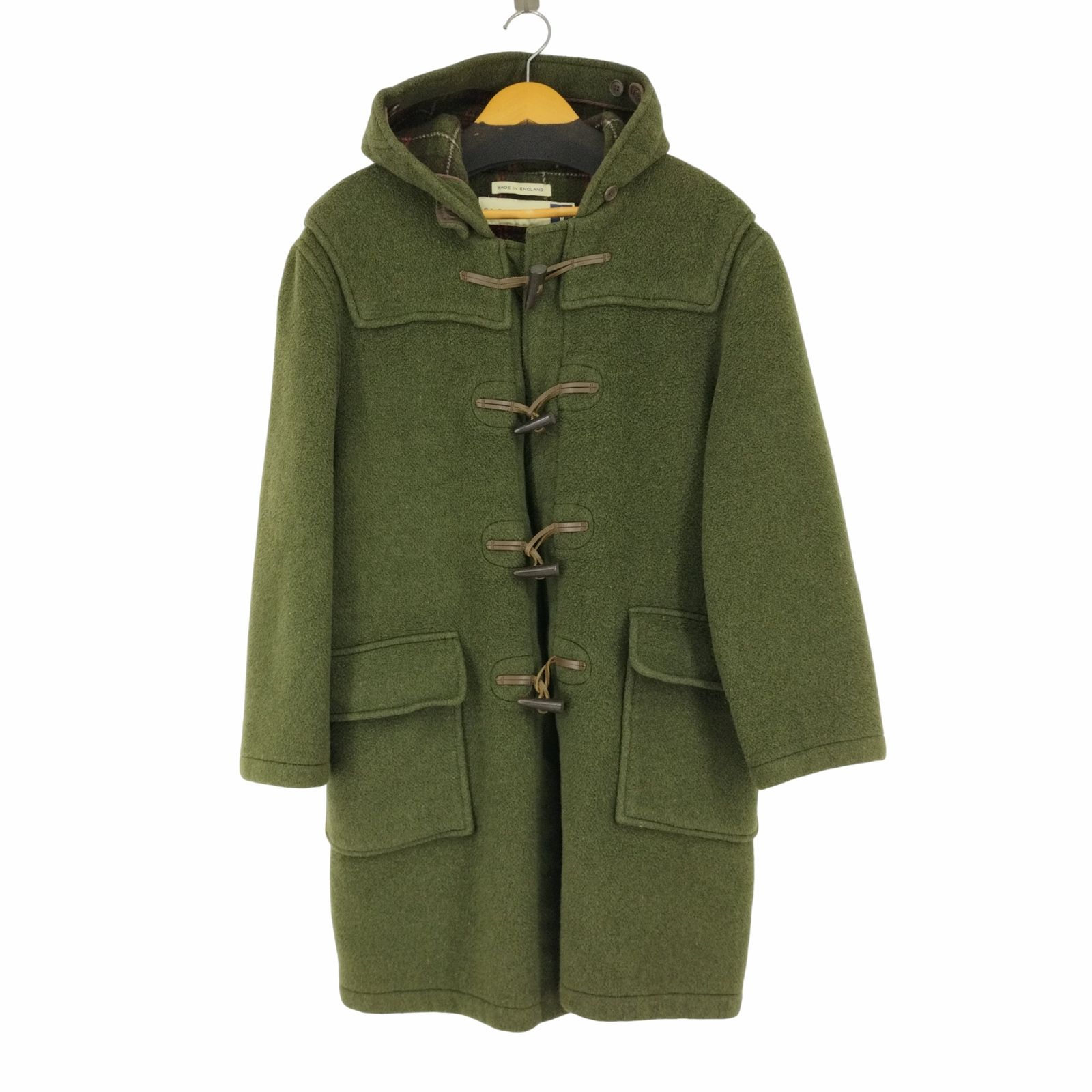 レア 90s GLOVERALL ダッフルコート MONTY 英国 モスグリーン レア 90s