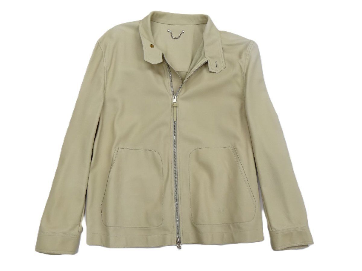 ルイヴィトン ラムスキン レザー ジャケット 54 国内正規 シングル