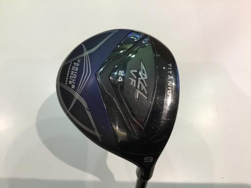 つるや AXEL VF 9W フェアウェイウッド FW VF Speeder フレックスR メンズ 男性用 右利き 右用 Cランク ゴルフクラブ