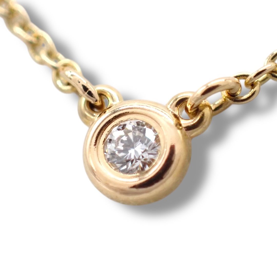 ティファニー 3.8mm ダイヤ バイザヤード 750 ネックレス 4348 - メルカリ