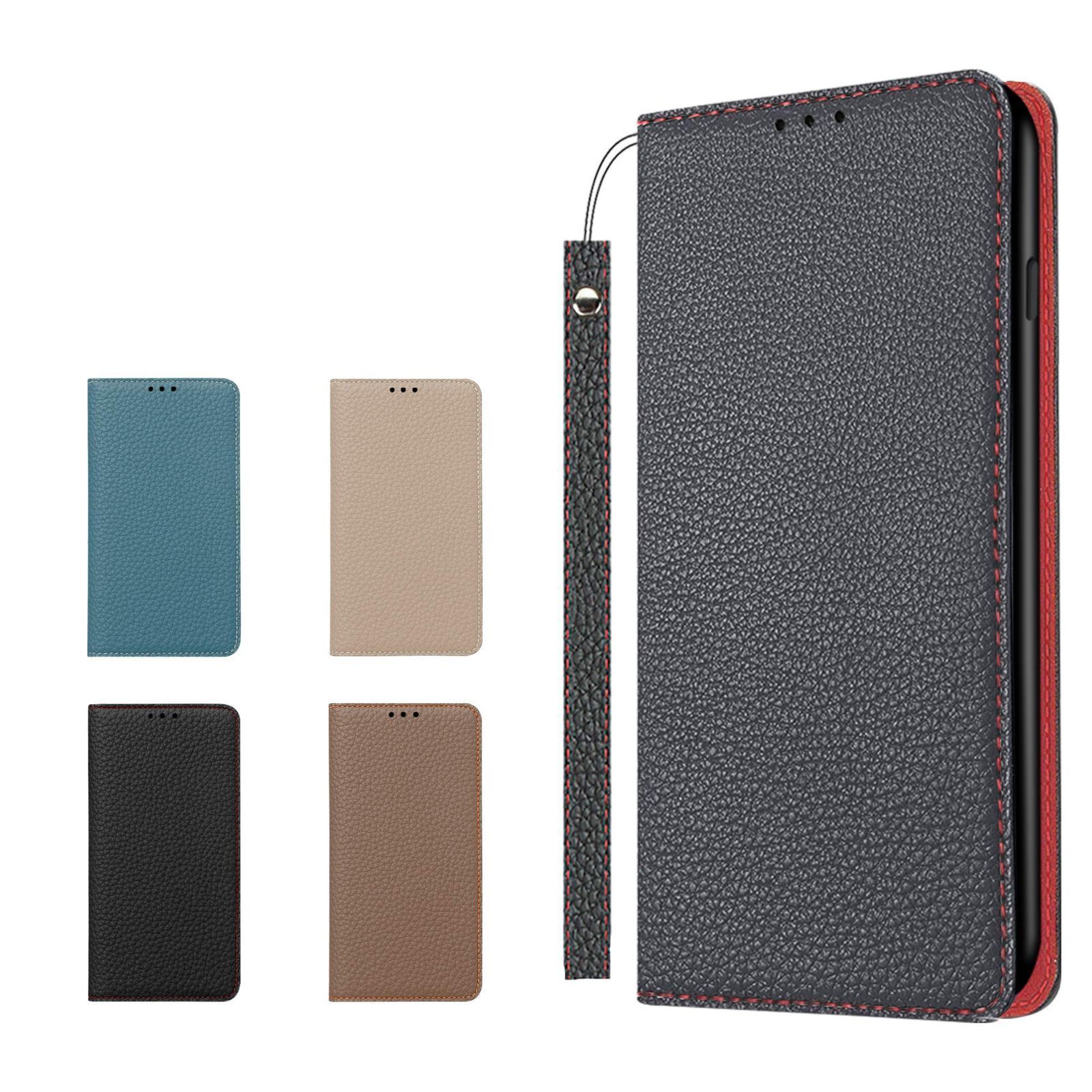 Clicsun AQUOS sense3 ケース 牛本革ケース 手帳型 sense3 lite SH-02M SHV45 sense3 basic用 Android One S7 兼用 アクオス センス3|アンドロイドワン S7 カバー 本革