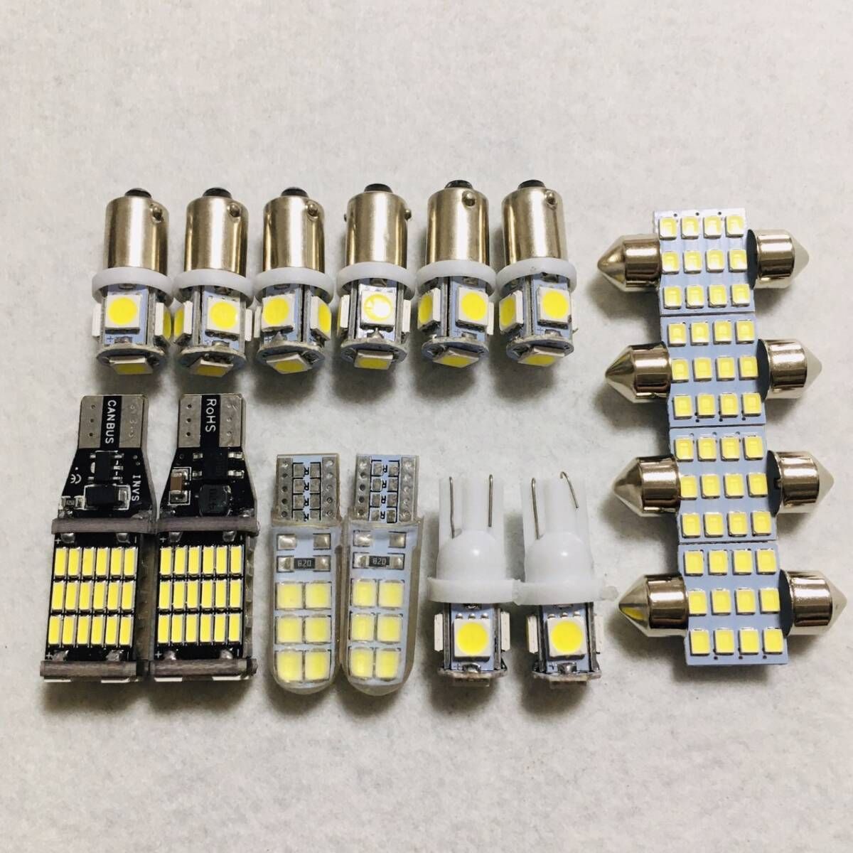 【車検対応】 明るい！100系 ハイエース リビングサルーンEX ルームランプ ナンバー灯 バックランプ スモール T10 LED トヨタ カー用品