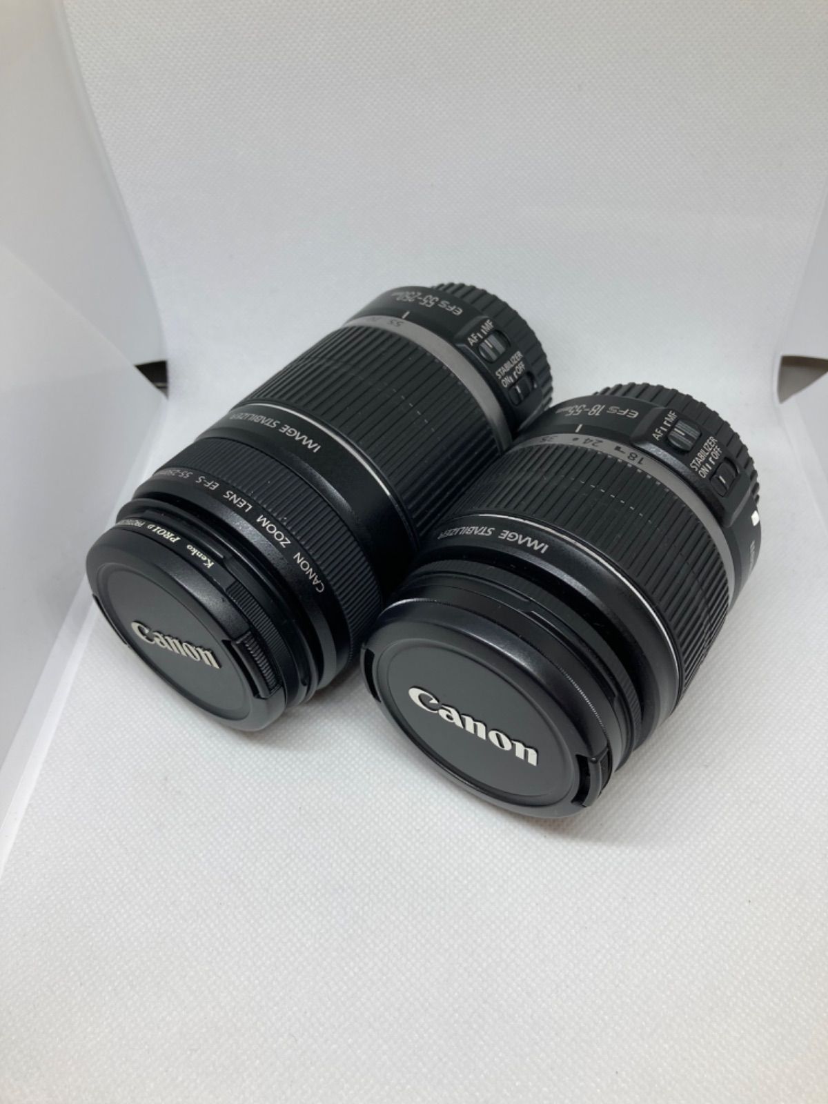 中古品 ジャンク扱い】2点セット Canon キャノン EF-S55-250mm F4-5.6 