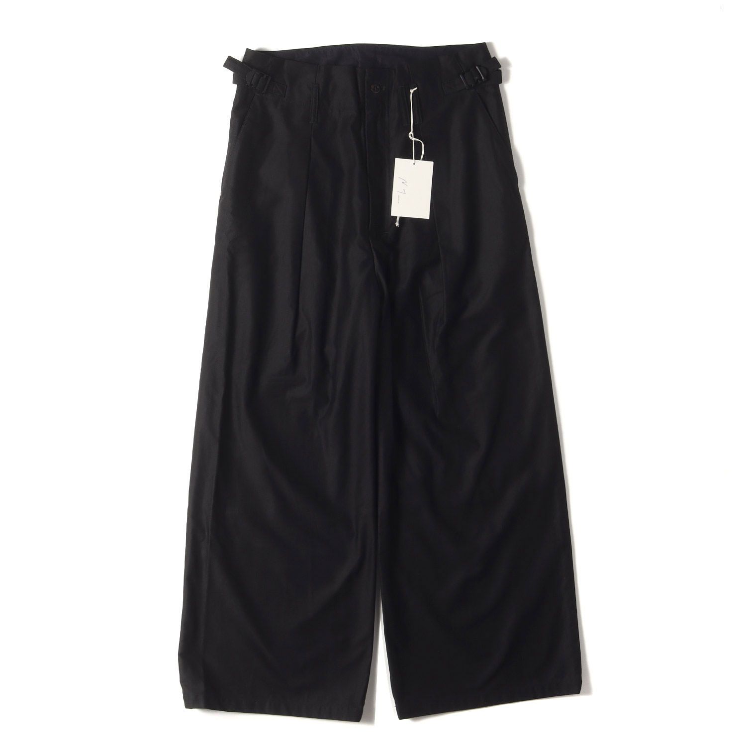 新品】ANCELLM アンセルム パンツ サイズ:1 / ワンタック ロング