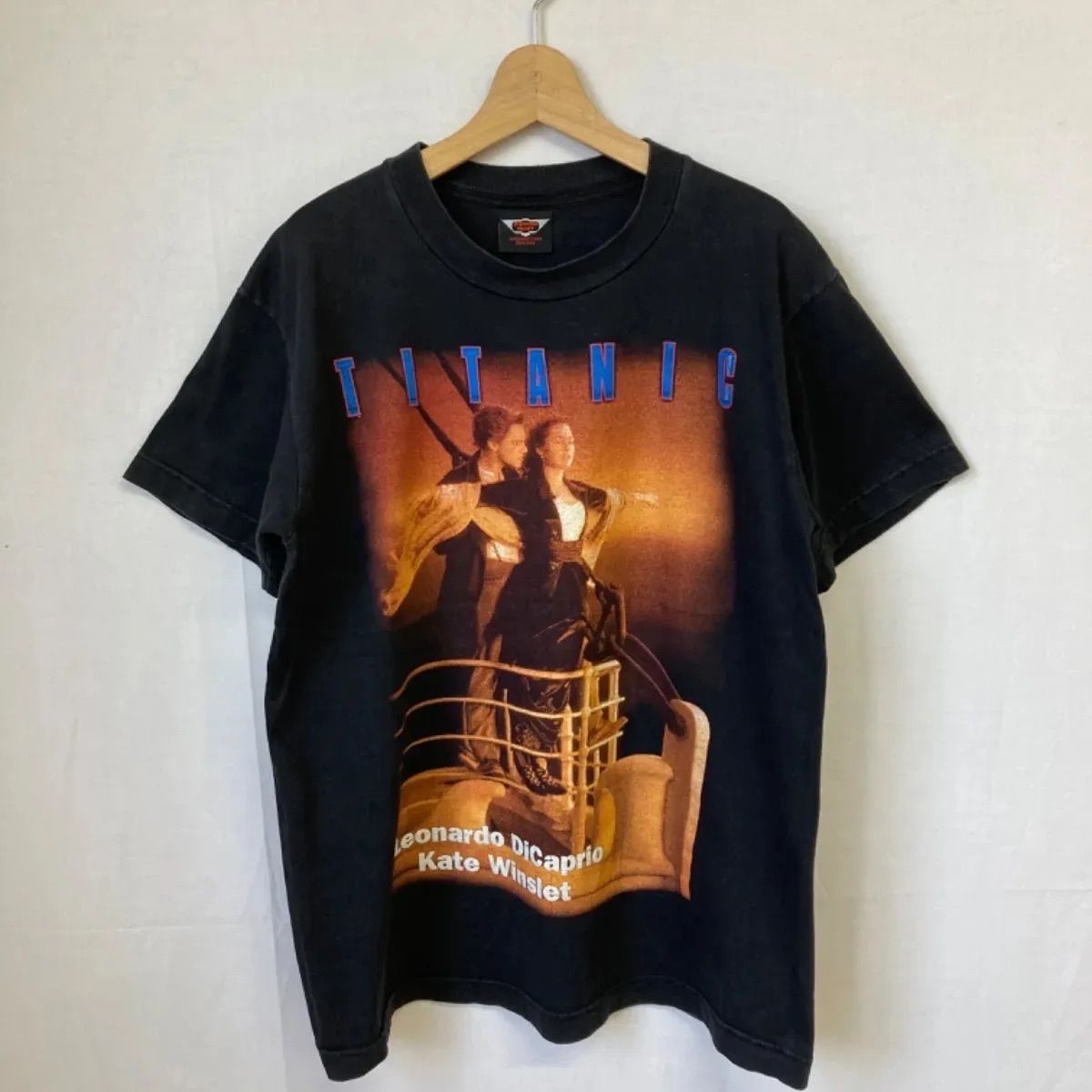 TITANIC タイタニック コットン Tシャツ レオナルドディカプリオ ブラック 黒 ムービー 映画 L - メルカリ