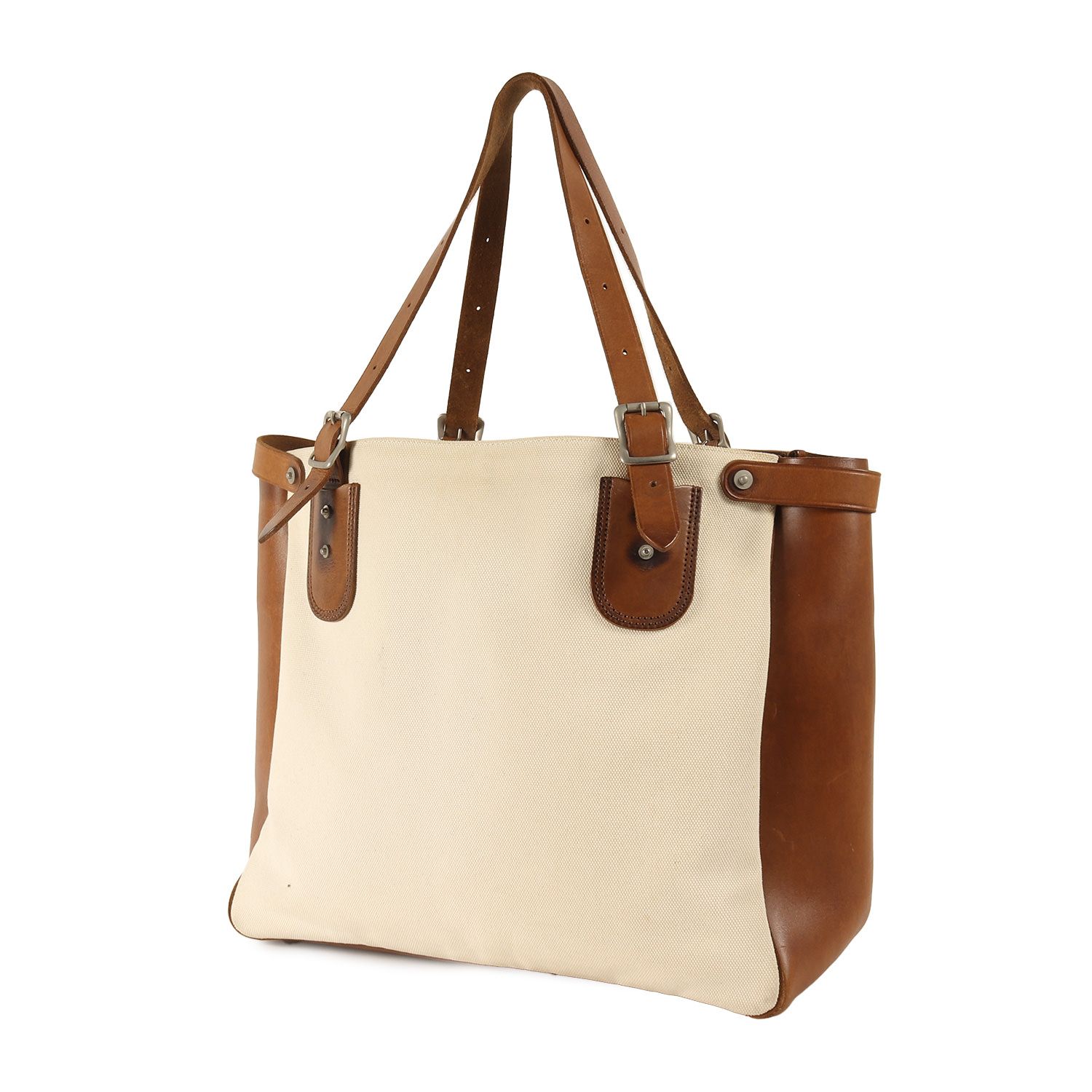 PORTER ポーター レザー コンビ キャンバス ヘビーデューティー トート 