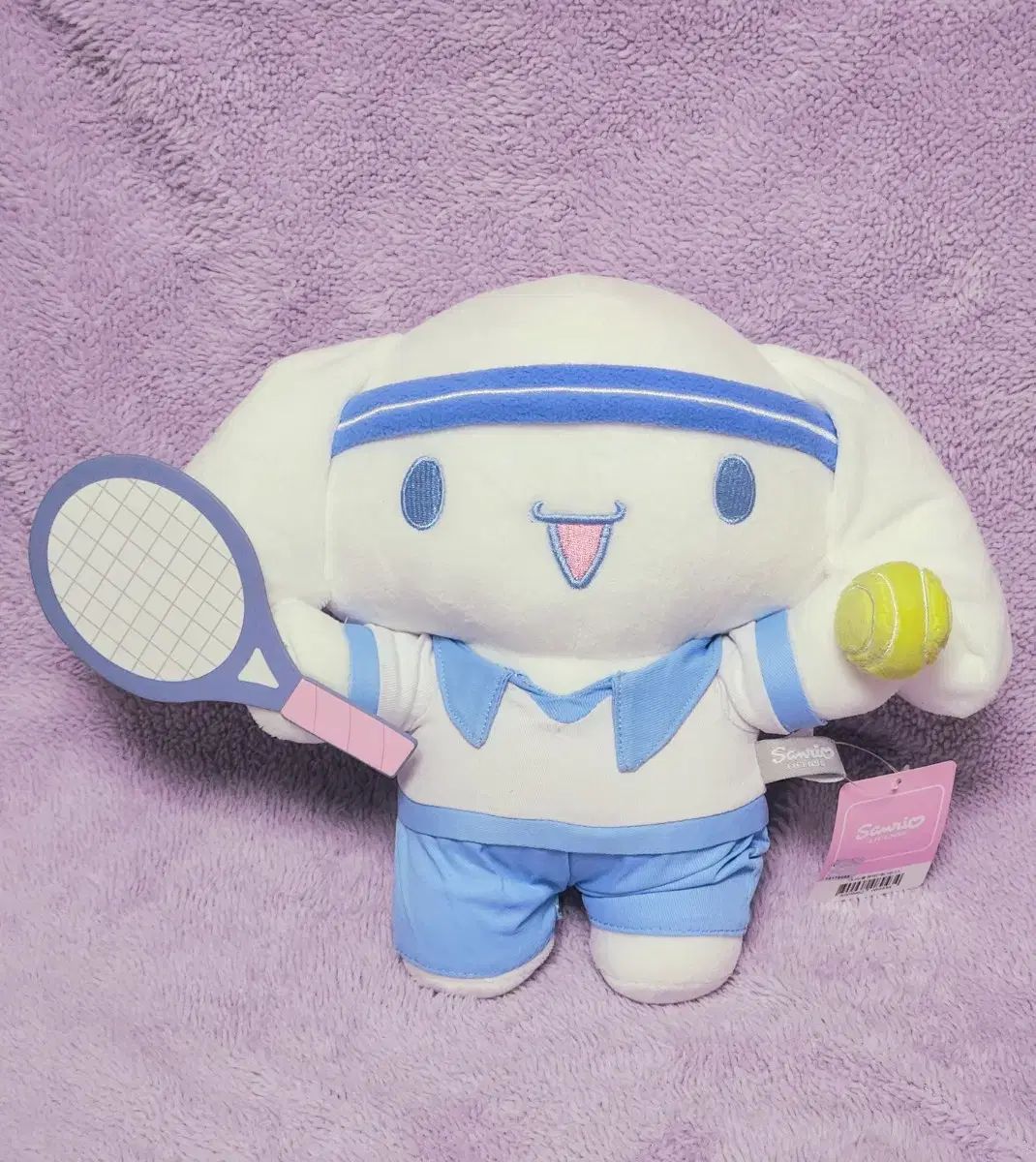 ぬいぐるみ シナモロール 大きい シナモンロール 抱き枕 テニス | サンリオ テニス（着せ替え人形｜ぬいぐるみ・人形）：おもちゃの通販 PLAY！- 新テニスの王子様×サンリオキャラクターズ-SERVICE 抽選販売すべて受け入れるシナモロール９月お届け メルカリ フィギュアフェイスポーチ NICI×サンリオキャラクターズ オンラインクレーン
