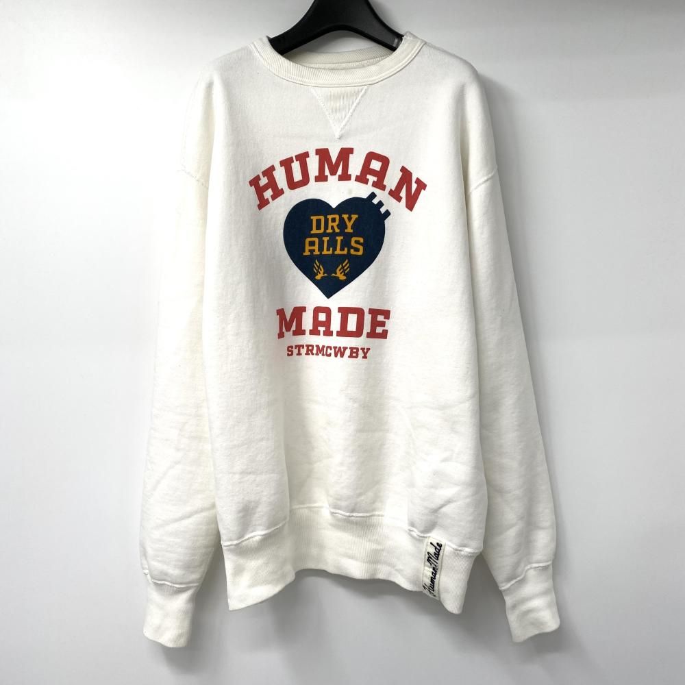 中古】HUMAN MADE STRMCWBY 吊り編みスウェット サイズXL