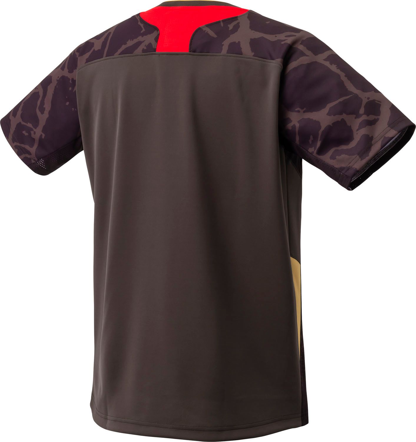 ヨネックス YONEX テニス メンズゲームシャツ フィットスタイル 10730 015 ブラウン