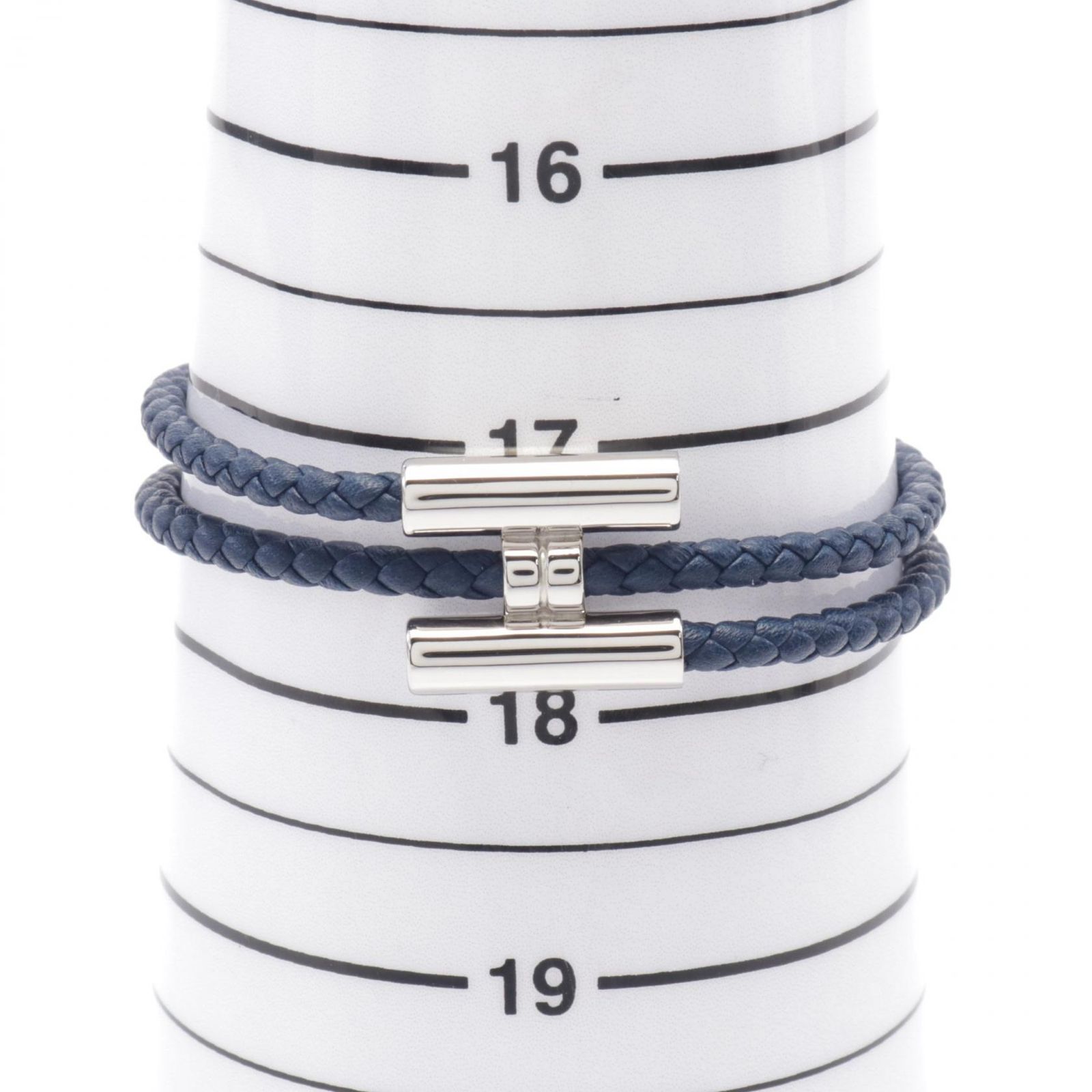 エルメス HERMES ブレスレット トゥルニ トレッセ ネイビー その他