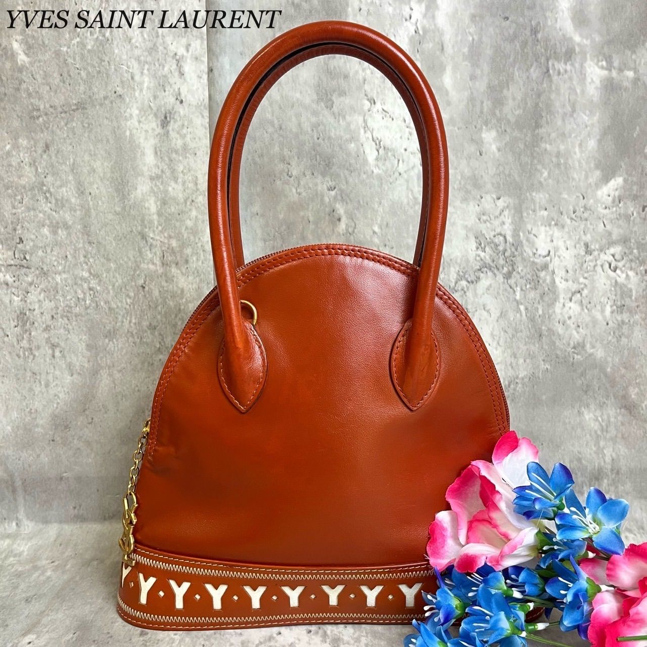 ✨美品✨ YVES SAINT LAURENT イヴサンローラン トートバッグ 