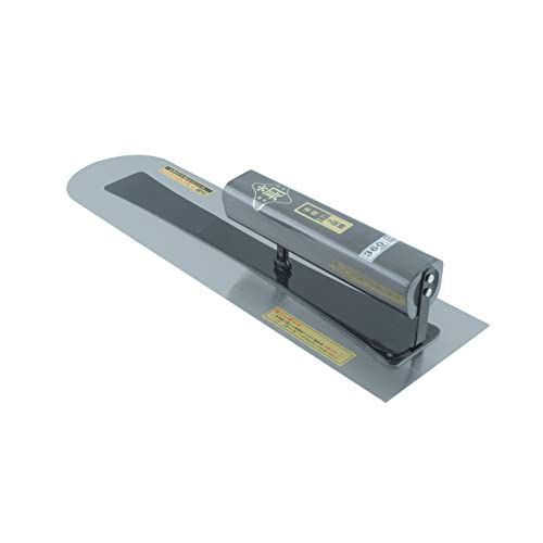 まい　長タレ　黒　三分割 金長 土間鏝本焼 0.7mm厚 黒塗角柄 360mm-在庫有/新品