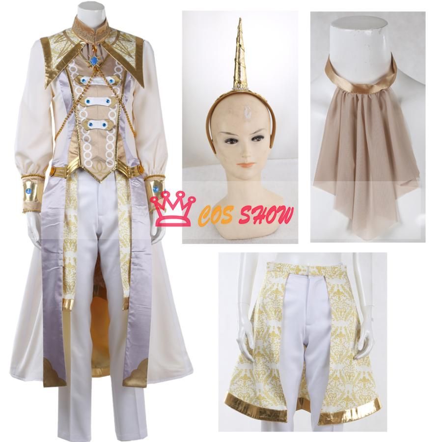 あんさんぶるスターズ! あんスタ 太陽の予定 青葉つむぎ あおば つむぎ コスプレ衣装 cosplay 仮装 髪飾り付き オーダーメイド製作 仮