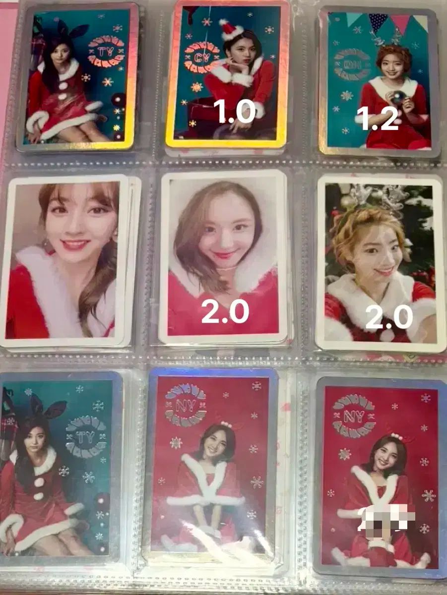 twice クリスマス　トレカ TWICE(トゥワイス) クリスマス トレカ フォトカード トレカ