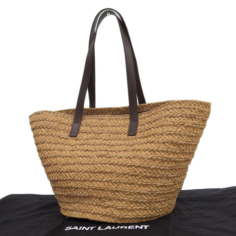 【SAINT LAURENT】パニエ ミディアム ビニール トートバッグ 関税込】SAINT LAURENT ミディアムパニエ トートバッグ (Saint