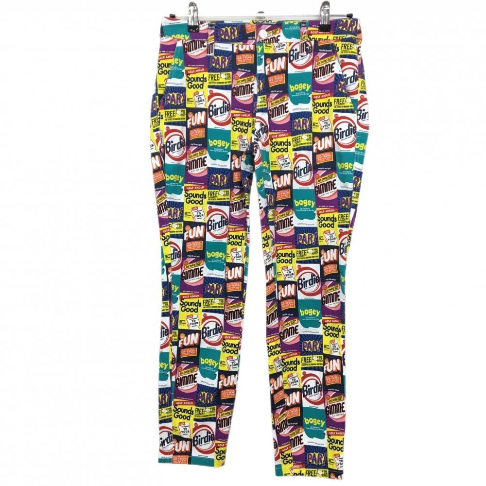 新品未使用！秋冬用！JACK BUNNY 総柄パンツ 新品タグ付き】Jack Bunny!! ジャックバニー メンズ総柄 ロゴパンツ