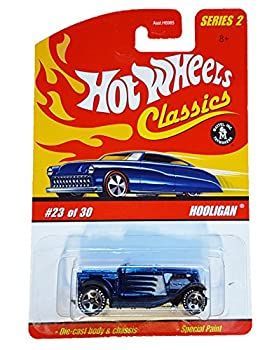 お得，限定SALE Hot Wheels Classics Series 2 #23 of 30 Hooligan BLUE 1:64 Scale カプセルプラレール