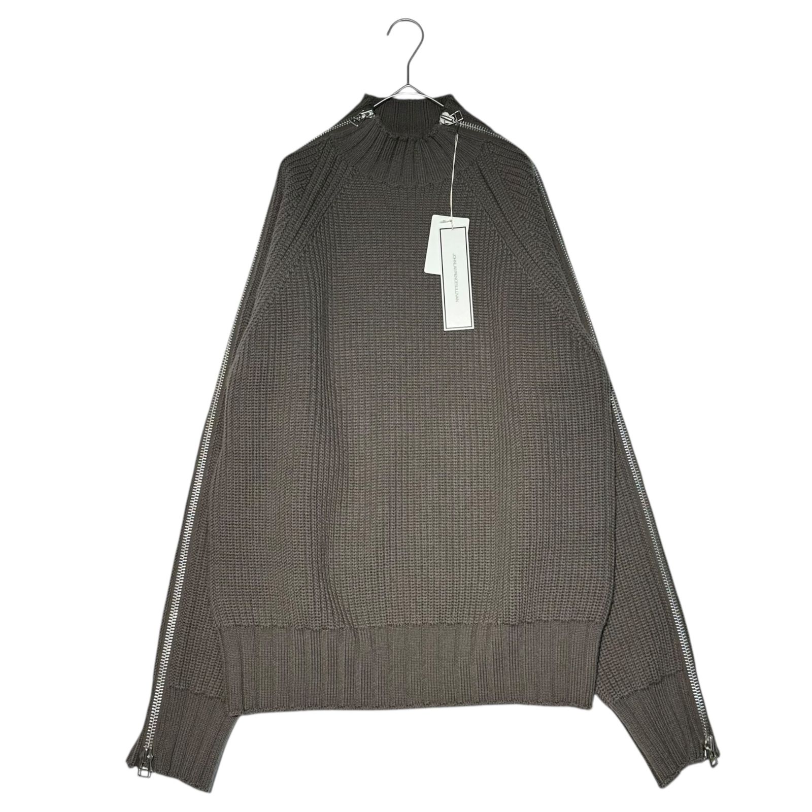 JOHN LAWRENCE SULLIVAN(ジョンローレンスサリバン) 20AW ZIPPED KNIT 