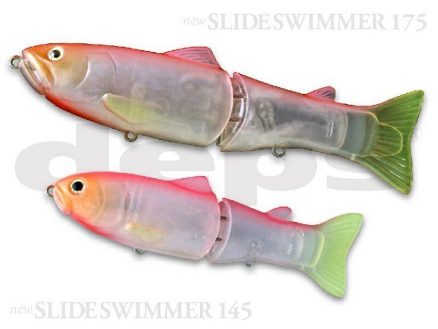 デプス(Deps) NEW スライドスイマー 175F #09 コットンキャンディ ビッグベイト スイムベイト ジョイント S字 フローティング バス シーバス | 釣具 釣り フィッシング