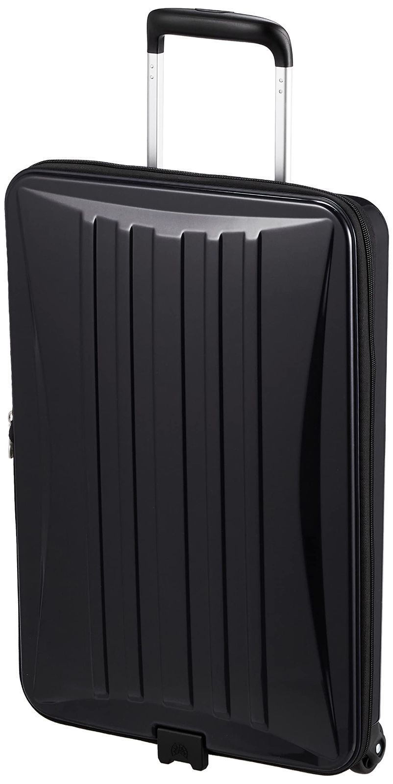 Color:ブラック [A.L.I] スーツケース ロコボックス Locobox 40L 折りたたみ 拡張 機内持ち込み ブラック