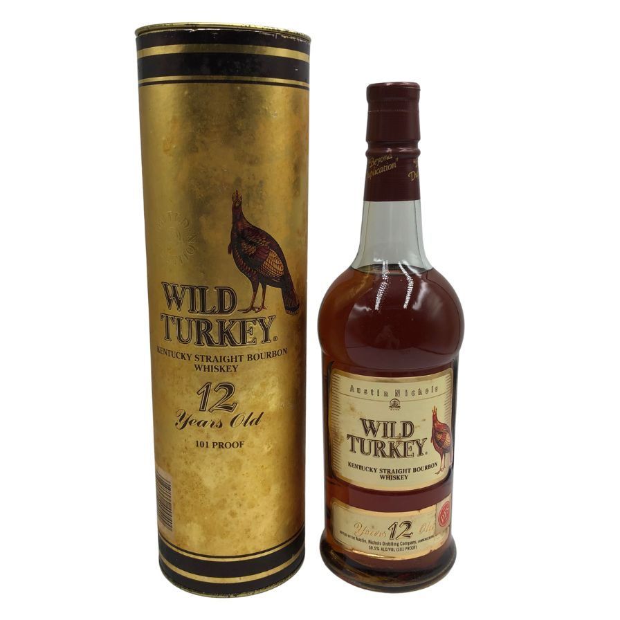 ワイルドターキー 12年 旧 分割ラベル 750ml 50.5% W4
