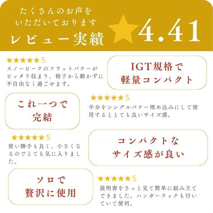 シリーズ累計4万台突破 フラットバーナービルトイン