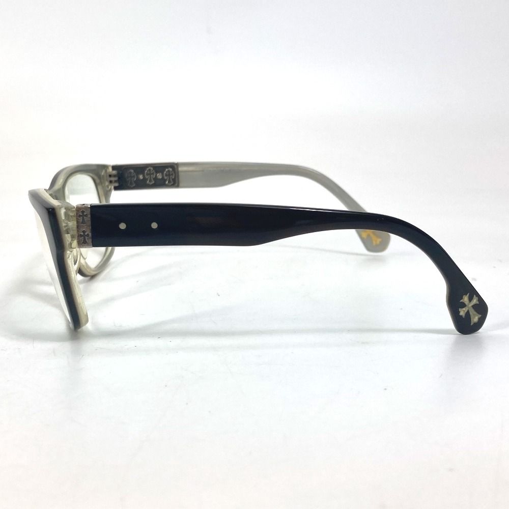 クロムハーツ クロス ELIXER めがね メガネ 眼鏡 プラスチック ブラック - メルカリ