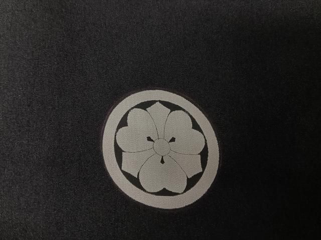 平和屋着物○男性 黒紋付 長羽織セット 正絹 逸品 AAAZ3038np - メルカリ 