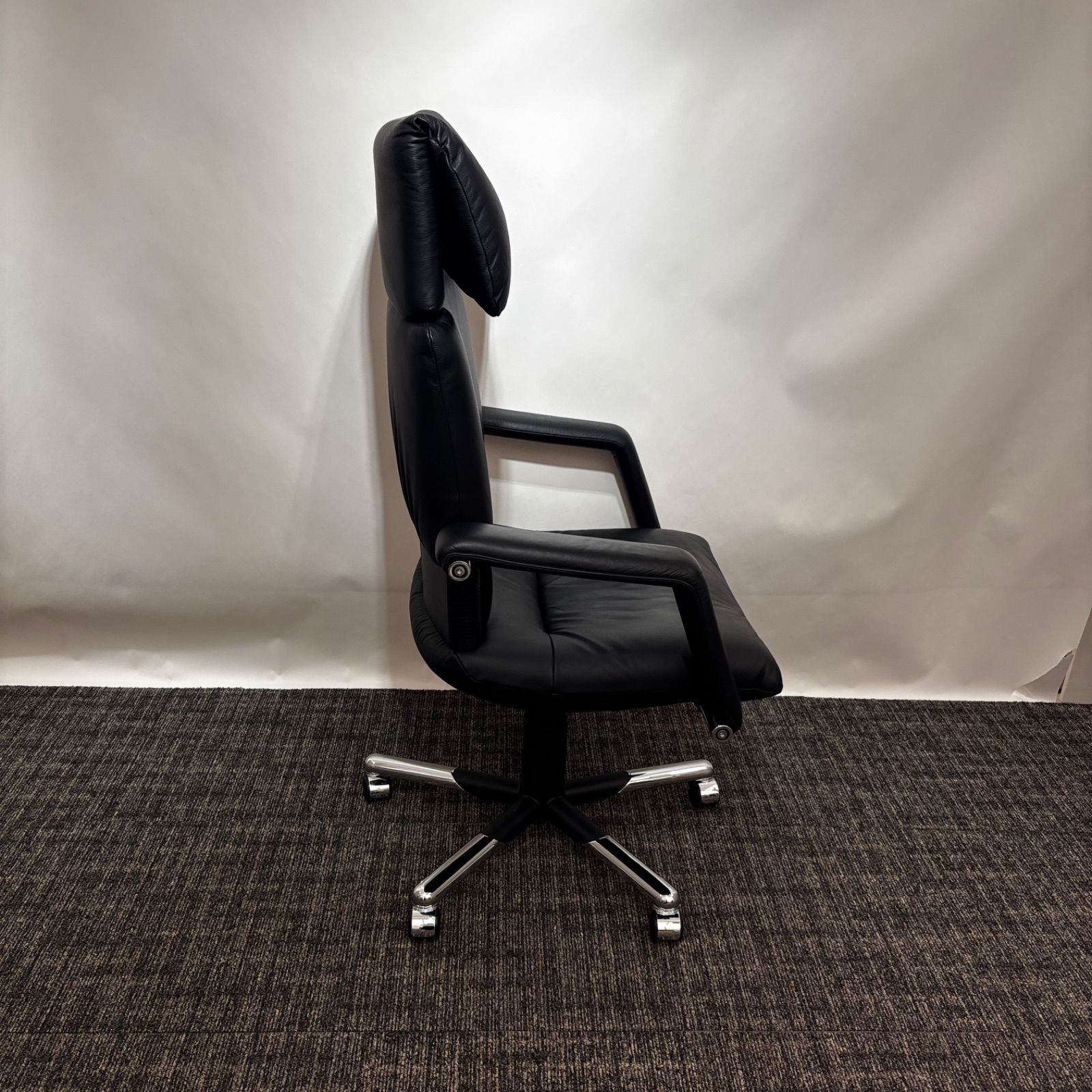 美品 vitra ヴィトラ　イマーゴ　総本革　レザー　デスクチェア　高級　モダン 楽天市場】参定約80万 Vitra イマーゴ チェア 本革 Mario