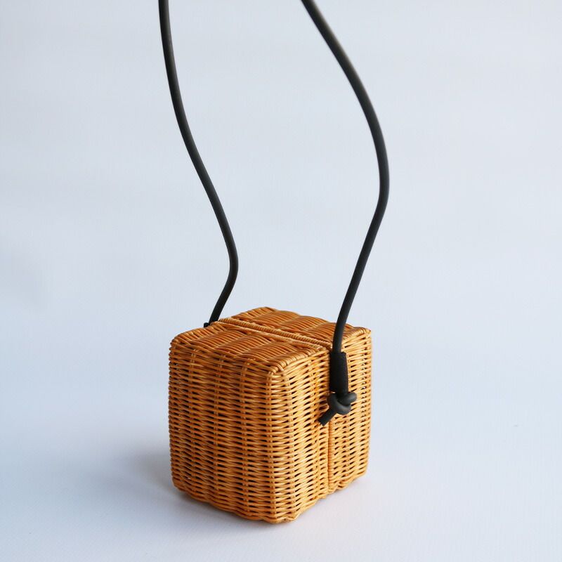 odds オッズ ミニボックスバッグ かごバッグ | MINI BOX BAG