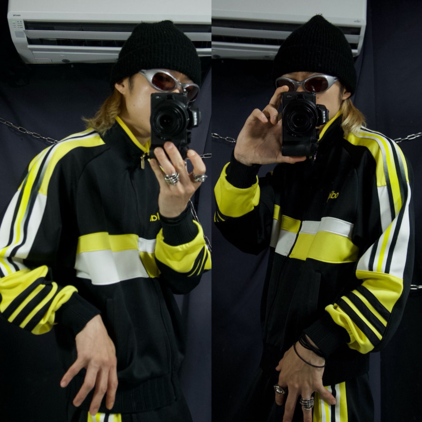 adidas 90年代のデサント製品。ジャージセット。状態はグッドコンディション adidas 90年代のデサント製品。ジャージセット。状態はグッド