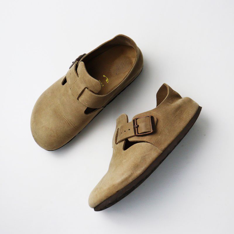 はる【極美品】ビルケンシュトック　ロンドン　ベルト付きレザーシューズ BIRKENSTOCK ビルケンシュトック ロンドン オイルドレザー｜BORN